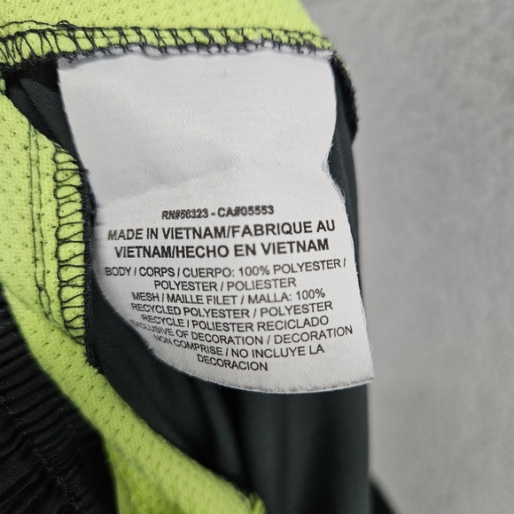 Nike Running Shorts Men’s Medium Neon Green Back Pocket Unlined - Picture 3 of 9